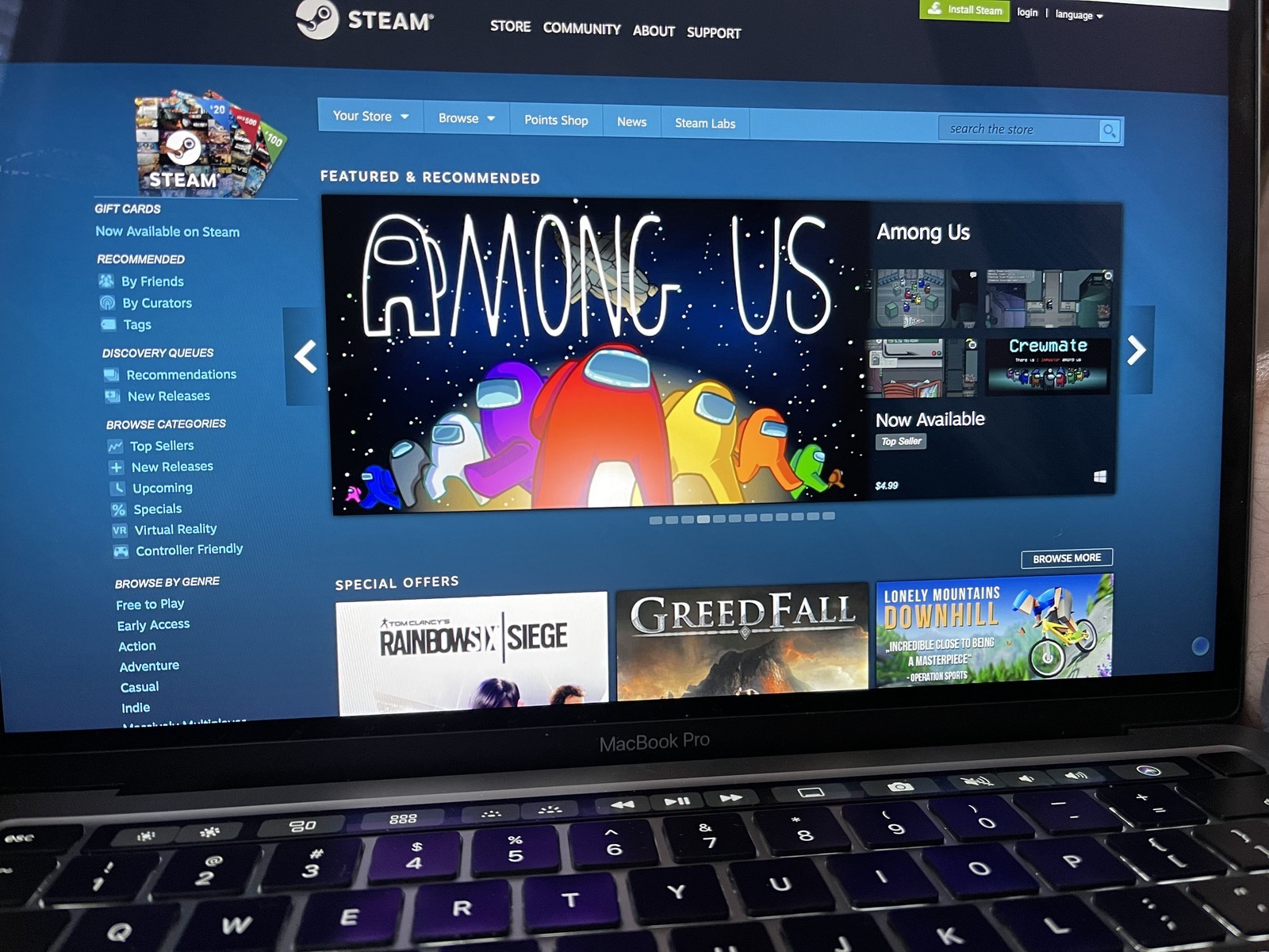 get steam games for free mac